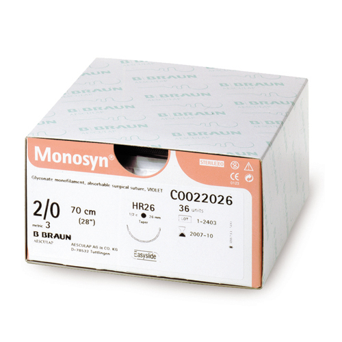 Chỉ Monosyn Violet số 3/0, BBraun